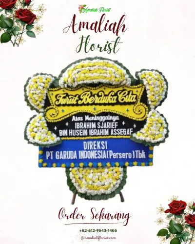 Papan Bunga Duka di Cibuluh