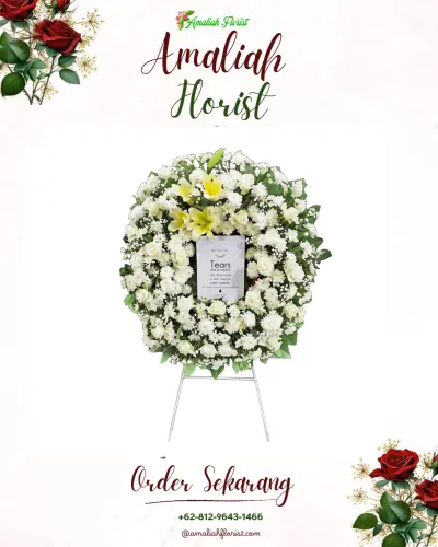 Krans Bunga Duka Cita di Cibuluh